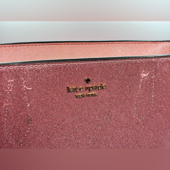 Kate Spade Pink Glitter Crossbody Bag - Picture 4 of 5